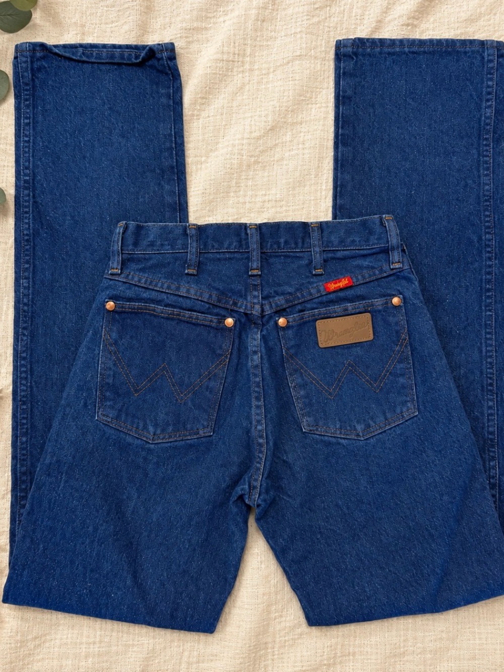 Vintage Wrangler 14MWZG 5x34 Western Cowboy Cut Jeans • Long Inseam